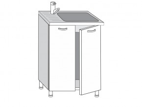 2.60.2м Шкаф-стол на 600мм под врезную мойку с 2-мя дверцами в Новоуральске - novouralsk.magazin-mebel74.ru | фото