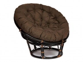 Кресло Papasan 23/01 W с подушкой Antique brown, ткань Коричневый в Новоуральске - novouralsk.magazin-mebel74.ru | фото